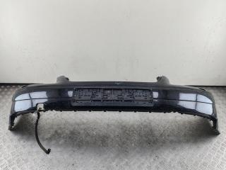 бампер передний Volkswagen Touran 2005, FSI, бензин, чёрный, минивэн