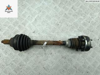 полуось передняя левая (приводной вал, ШРУС) Skoda Fabia 2 поколение (5J) [рестайлинг] 2010, 1.2 л., бензин, МКПП, красный, хетчбэк 5 дв.