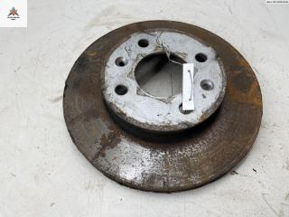 диск тормозной передний Hyundai Getz 1 поколение [рестайлинг] 2005, 1.1 л., бензин, МКПП, чёрный, хетчбэк 3 дв.