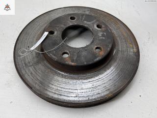 диск тормозной передний Nissan Almera Tino V10 [рестайлинг] 2004, 1.8 л., бензин, АКПП, серый, минивэн