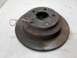 диск тормозной задний Subaru Impreza 2 поколение (GD/GG) 2001, 2.0 л., бензин, АКПП, серый, универсал
