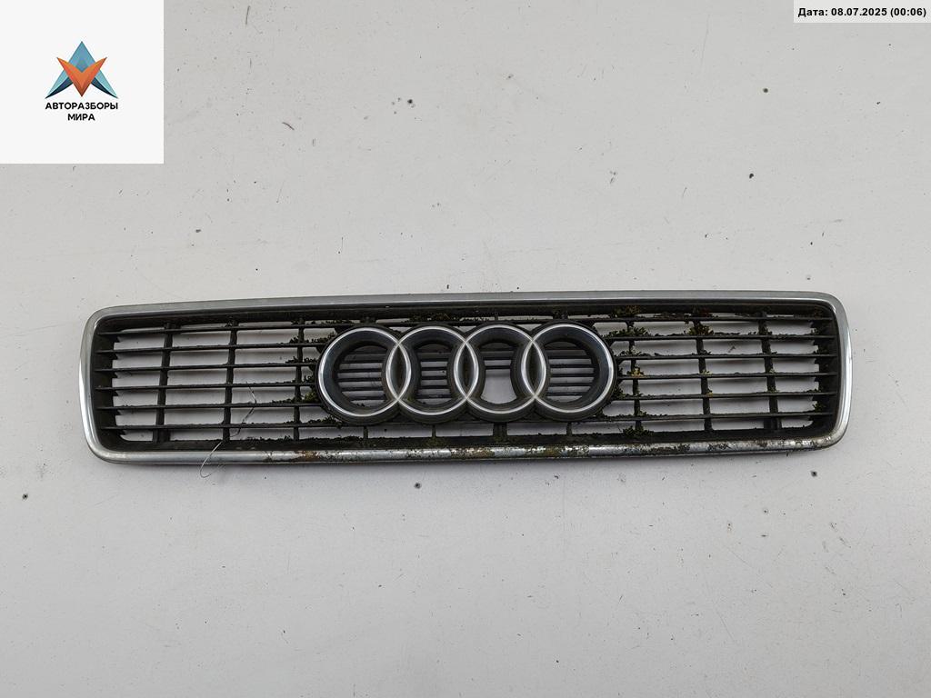 решетка радиатора Audi 80 8C/B4 1993, красный, седан, 8G0853651 - фото №1
