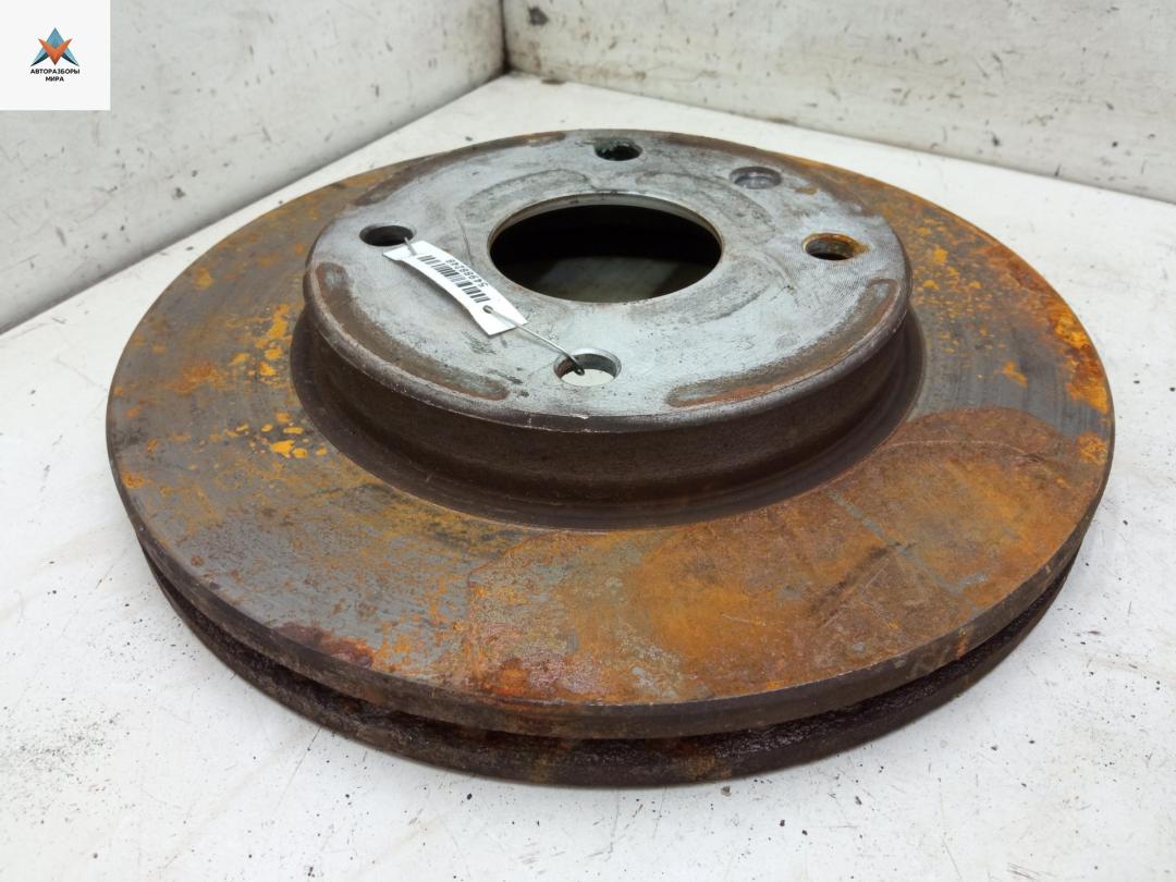 диск тормозной передний Chevrolet Nubira 1 поколение 2006, 1.6 л., бензин, МКПП, серый, универсал - фото №1