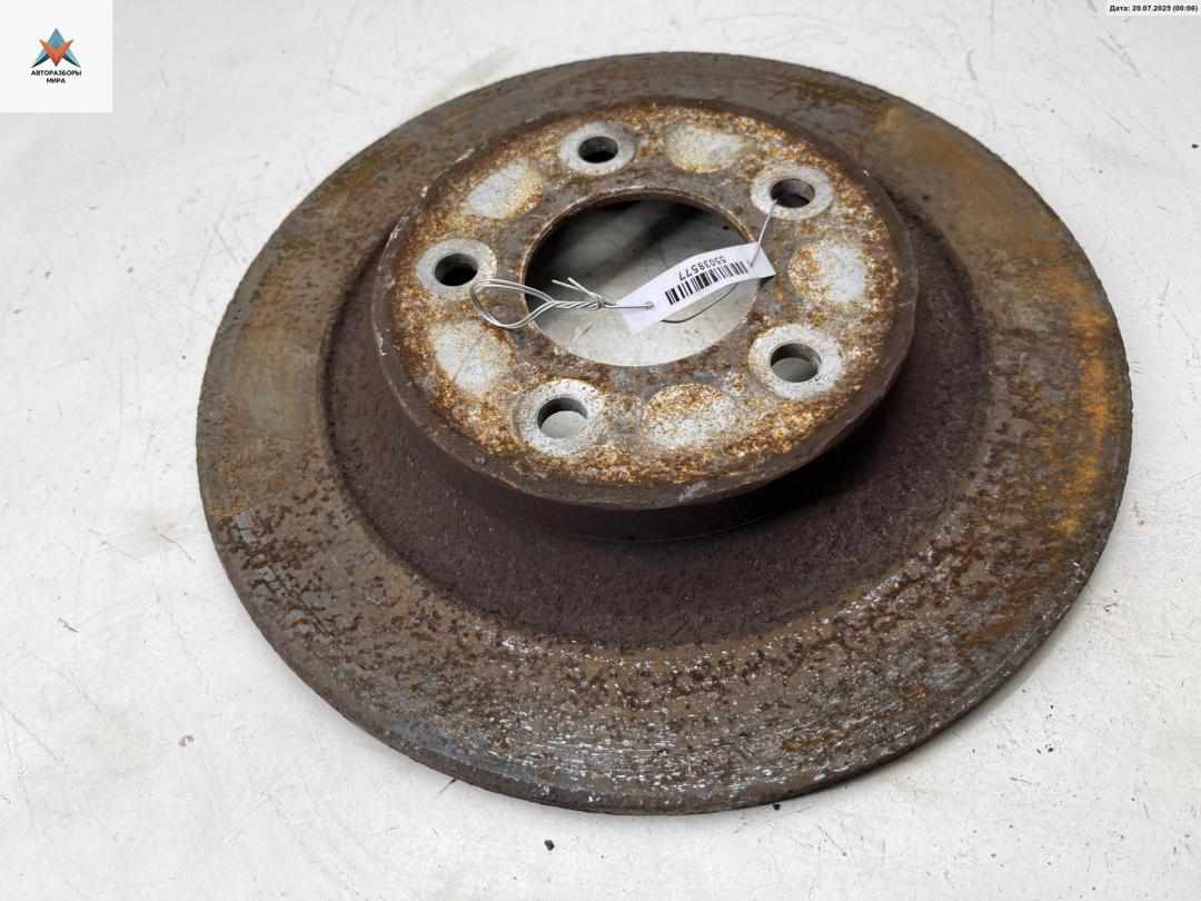 диск тормозной задний Mazda 5 CR 2006, 2.0 л., бензин, МКПП, серый, минивэн - фото №1