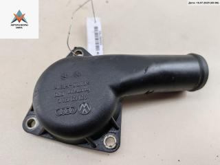 корпус термостата Volkswagen Bora 1 поколение 1999, 2.3 л., бензин, МКПП, чёрный, универсал, 021121121C