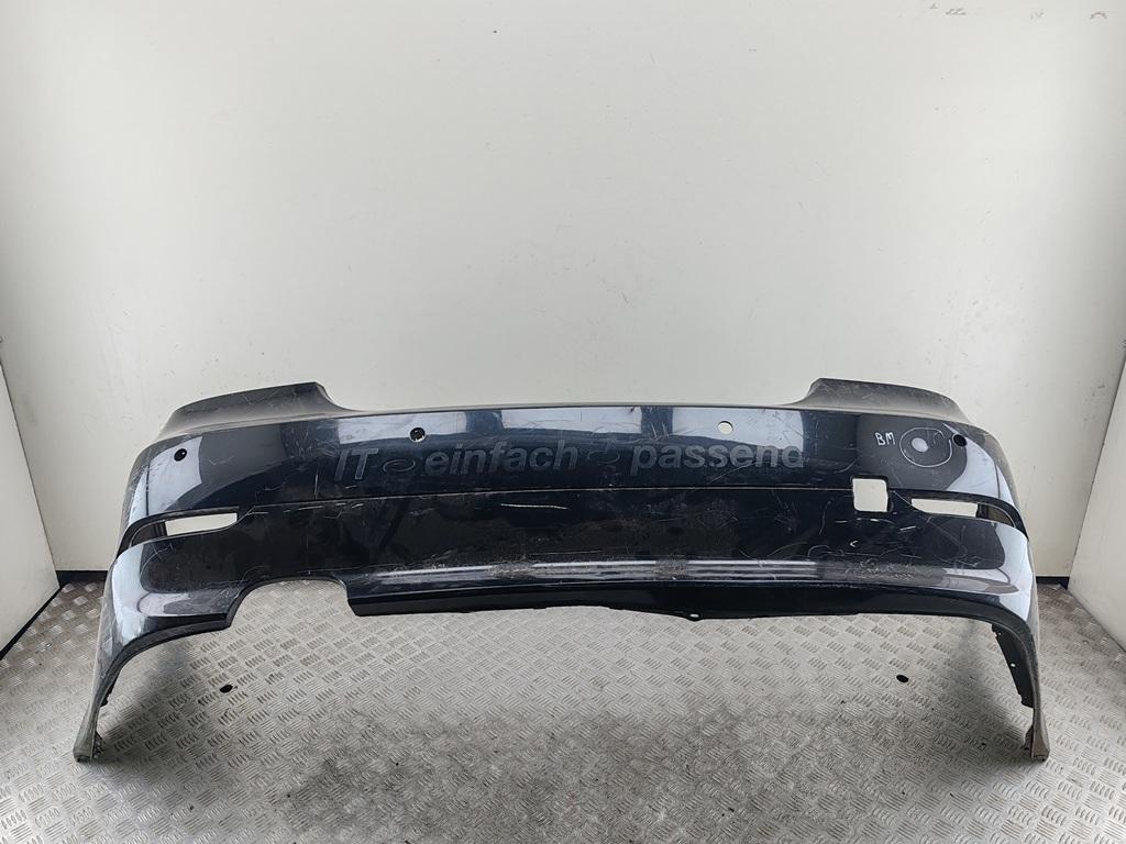 бампер задний BMW 5 E60/E61 2006, чёрный, седан, 7061252