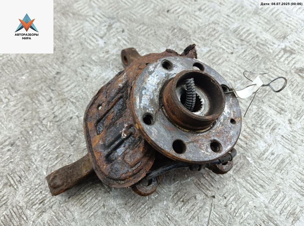 ступица передняя левая Opel Meriva 1 поколение (A) 2003, 1.6 л., бензин, МКПП, серый, минивэн - фото №1