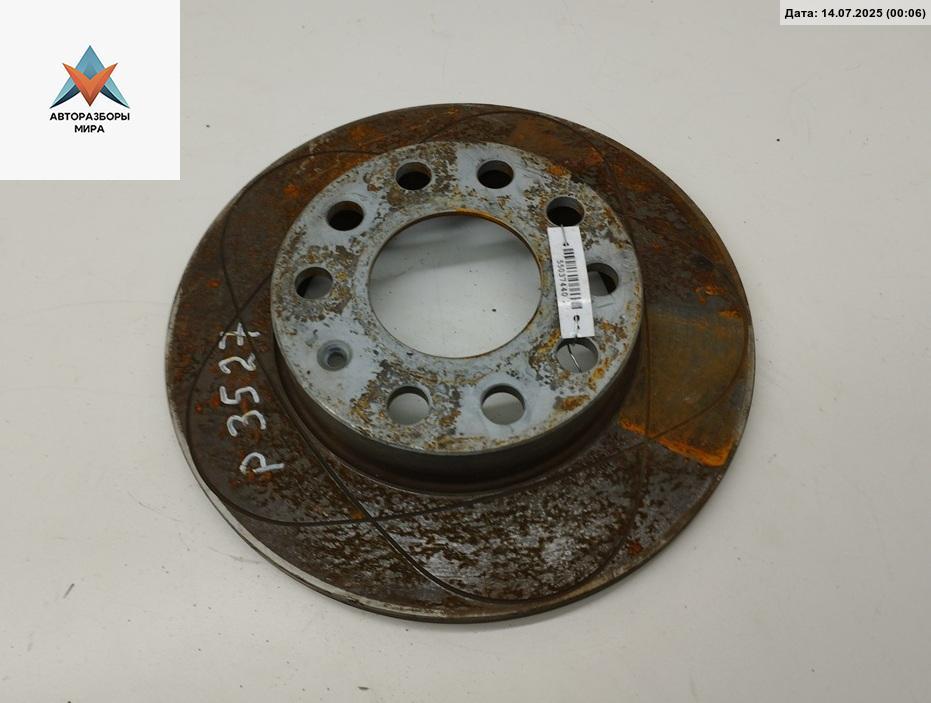 диск тормозной задний Audi A4 B7 2005, 2.0 л., дизель, АКПП, синий, универсал - фото №1