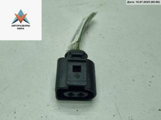 разъем (фишка) проводки Skoda Fabia 2 поколение (5J) [рестайлинг] 2010, 1.2 л., бензин, МКПП, синий, универсал, 1J0973722