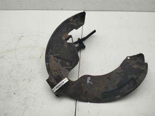 защитный кожух тормозного механизма Peugeot 407 1 поколение 2007, 2.2 л., дизель, МКПП, чёрный, универсал