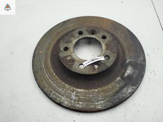 диск тормозной задний Peugeot 407 1 поколение 2007, 2.2 л., дизель, МКПП, чёрный, универсал