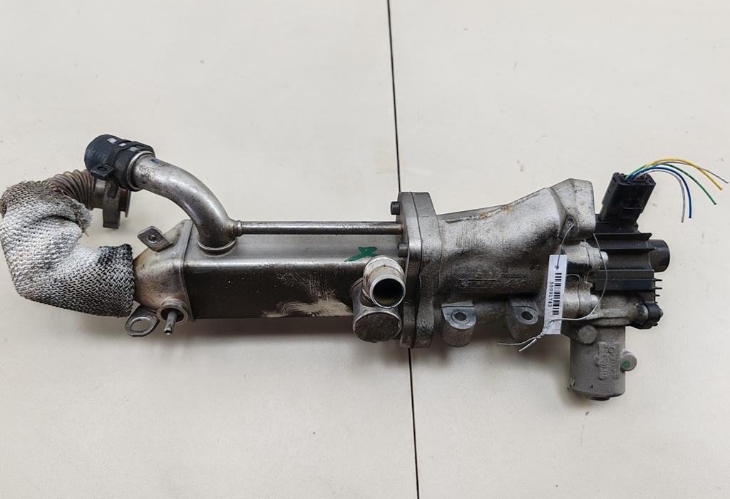 клапан EGR Peugeot 407 1 поколение 2006, 2.2 л., дизель, МКПП, серый, универсал, 9656912280 - фото №1
