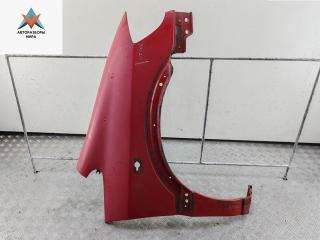 крыло переднее правое Opel Zafira 1 поколение (A) 2001, 1.8 л., бензин, МКПП, красный, минивэн