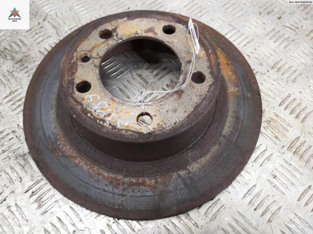 диск тормозной задний Nissan Interstar 1 поколение 2008, 2.5 л., дизель, МКПП, белый, микроавтобус - фото №1