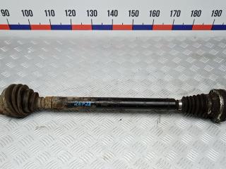 полуось передняя правая (приводной вал, ШРУС) Volkswagen Passat B6 2006, 2.0 л., дизель, МКПП, седан