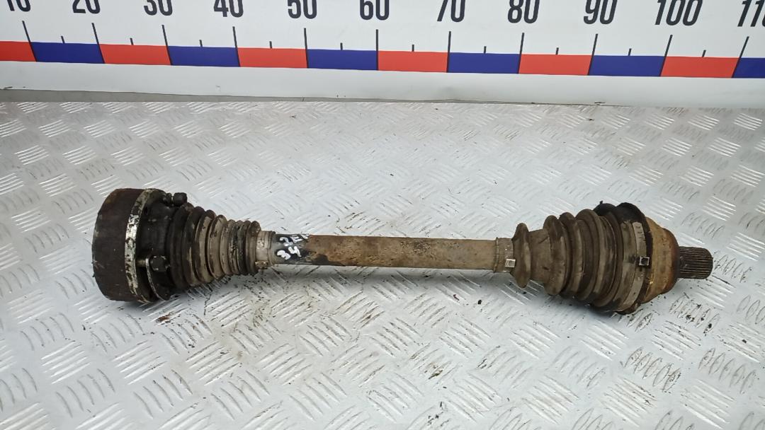 полуось передняя левая (приводной вал, ШРУС) Skoda Octavia 2 поколение (A5) 2006, 1.9 л., D TDI PD, дизель, МКПП, хетчбэк 5 дв., 1K0407271CP, 1K0407451FX - фото №1