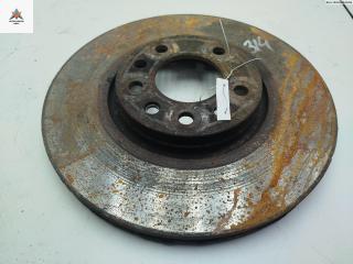 диск тормозной передний Opel Astra H/Family [рестайлинг] 2009, 1.9 л., дизель, МКПП, серый, универсал