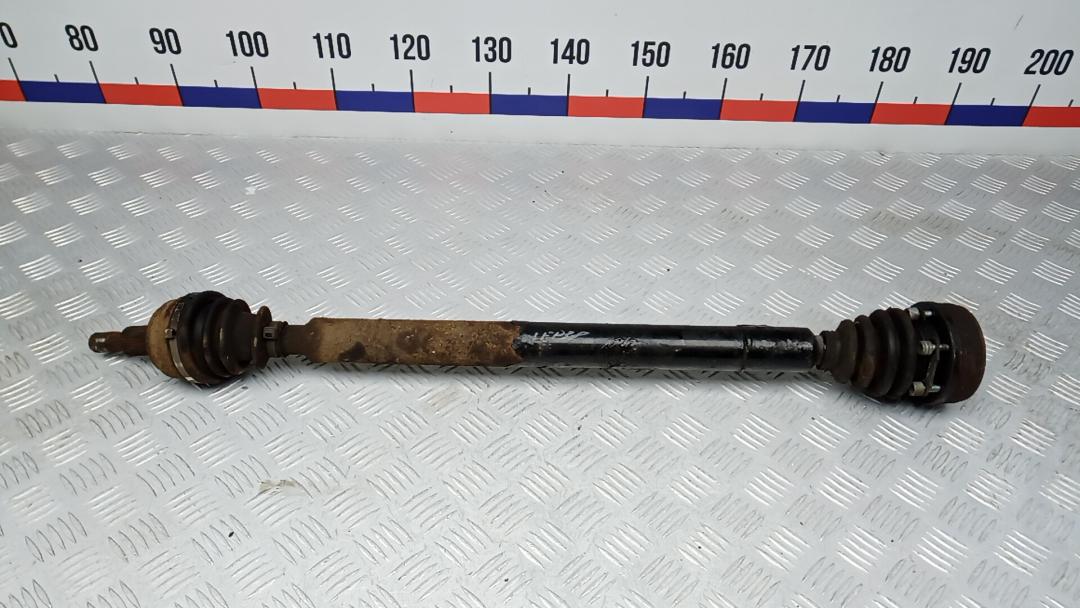 полуось передняя правая (приводной вал, ШРУС) Volkswagen Golf 5 поколение 2003, 1.4 л., бензин, МКПП, хетчбэк 5 дв., 1J0407452EX, 1J0407272F - фото №1