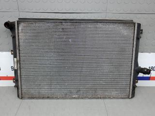 радиатор охлаждения Volkswagen Touran 1 поколение [рестайлинг] 2007, 2.0 л., дизель, АКПП, минивэн, 1K0121251N