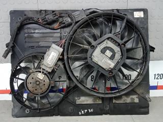 вентилятор радиатора Volkswagen Touareg 1 поколение 2005, 3.0 л., дизель, АКПП, внедорожник 5 дв., 7L0959455F, 7L0959455E, 7L0121203G