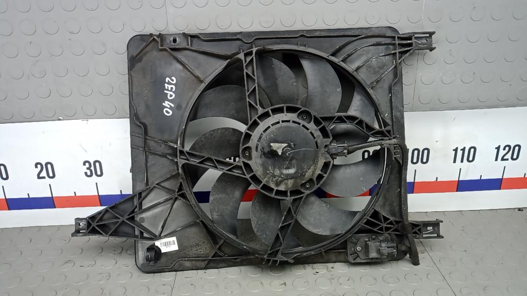 вентилятор радиатора Nissan Qashqai 1 поколение 2009, 1.6 л., бензин, МКПП, внедорожник 5 дв., 21481JD00B - фото №1