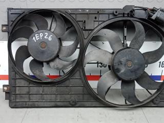 вентилятор радиатора Volkswagen Golf 5 поколение 2006, 1.9 л., дизель, МКПП, хетчбэк 5 дв., 1K0959455ES, 1K0959455EA, 1K0121207BB