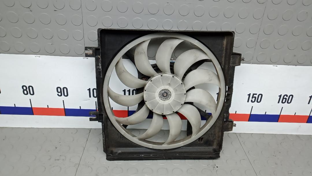 вентилятор радиатора Subaru Outback 5 поколение 2015, 2.0 л., дизель, МКПП, универсал, 73313FJ001, 73311FJ000, 45131FG003 - фото №1