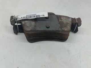 Колодки тормозные задние Ford C-Max 2010, 2.0 л., бензин, АКПП, чёрный, минивэн