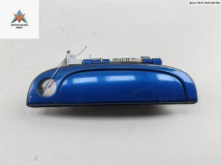 ручка наружная передняя правая Kia Rio 2 поколение 2006, 1.4 л., бензин, МКПП, синий, хетчбэк 5 дв.