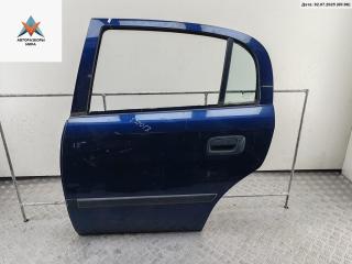 дверь сдвижная Opel Astra G 2001, синий, хетчбэк 5 дв.