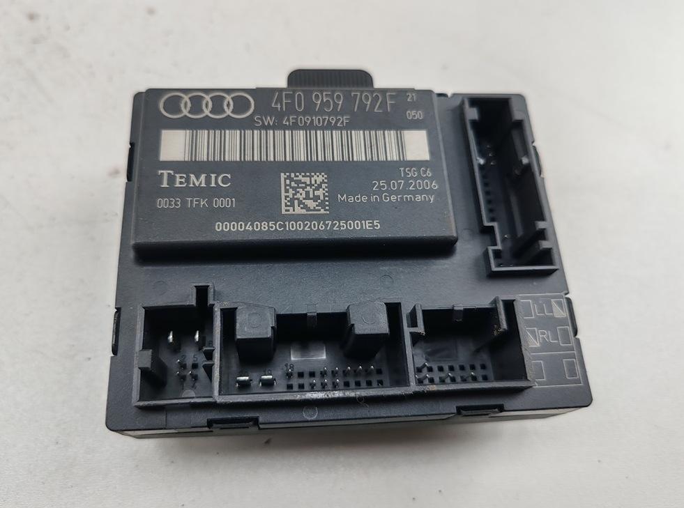 модуль управления двери Audi A6 C6 2006, 2.7 л., дизель, АКПП, серый, универсал, 4F0959792