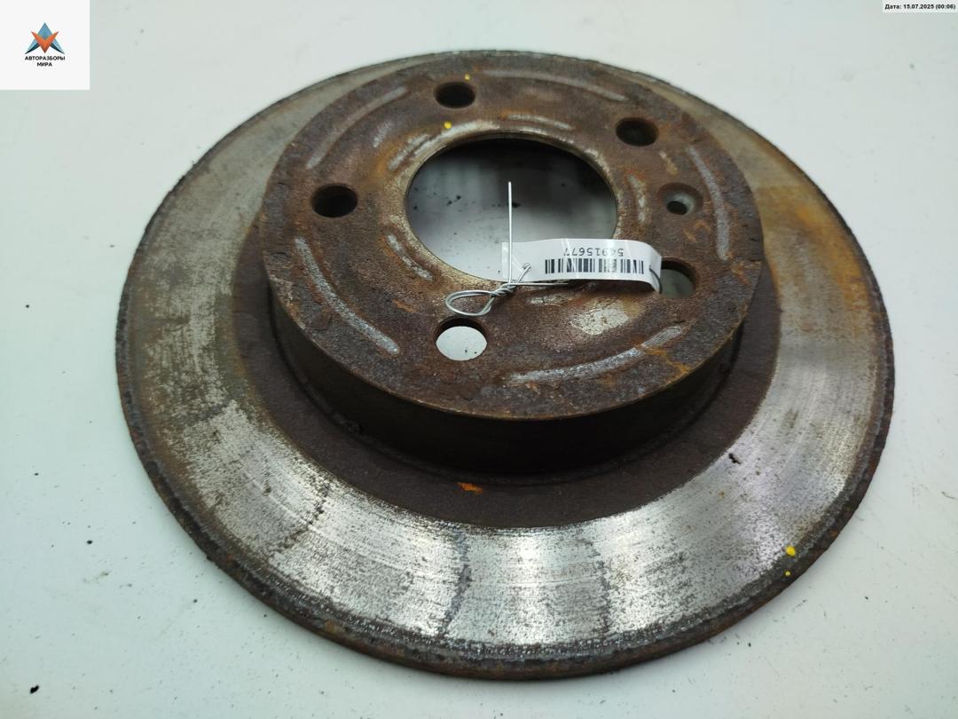 диск тормозной задний Opel Zafira 2 поколение (B) 2005, 1.9 л., дизель, МКПП, серый, минивэн - фото №1