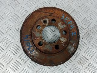 диск тормозной задний Volkswagen Polo 5 поколение 2010, 1.6 л., дизель, МКПП, хетчбэк 5 дв., 1J0615601P