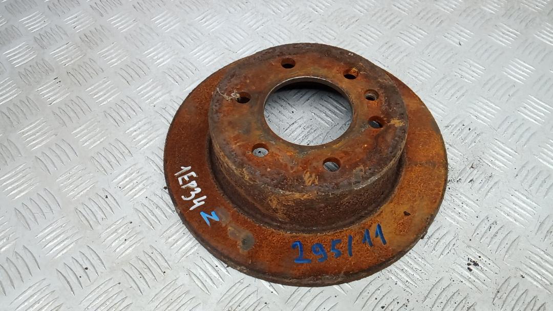 диск тормозной задний Mercedes-Benz Sprinter 2 поколение (W906) 2011, 2.2 л., CDI 213/313/413, дизель, МКПП, микроавтобус - фото №1