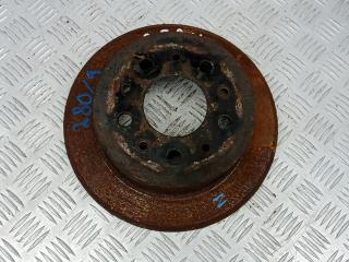 диск тормозной задний Citroen Jumper 2 поколение 2009, 2.2 л., дизель, МКПП, микроавтобус