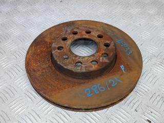 диск тормозной передний Volkswagen Touran 1 поколение 2004, 1.9 л., дизель, МКПП, минивэн, 5Q0615301H, 1K0615301T