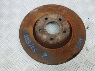 диск тормозной передний Ford Mondeo 4 поколение 2008, 2.0 л., дизель, МКПП, хетчбэк 5 дв.