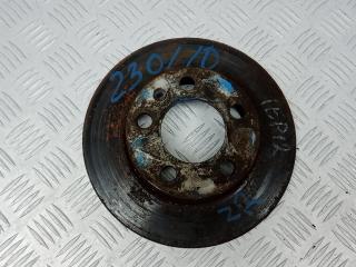 диск тормозной задний Volkswagen Bora 1 поколение 2001, 1.9 л., дизель, МКПП, седан, 1J0615601N