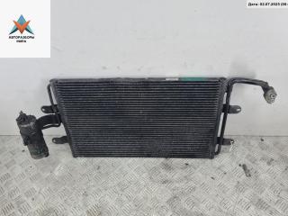 радиатор кондиционера Volkswagen Golf 4 поколение 2000, 1.4 л., бензин, МКПП, синий, хетчбэк 5 дв., 1J0820411D