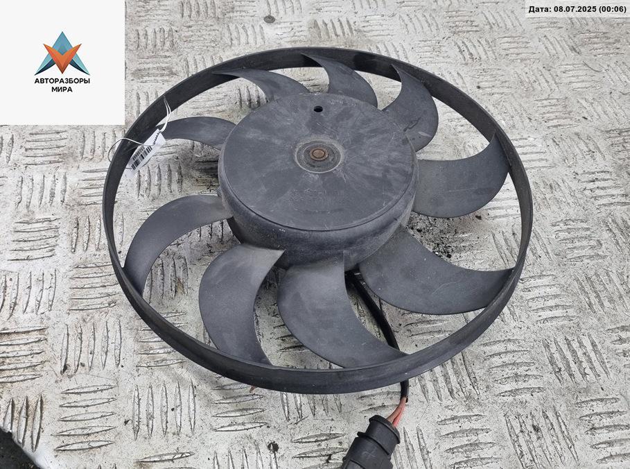 вентилятор радиатора Volkswagen Touran 1 поколение 2003, 1.6 л., бензин, МКПП, серый, минивэн, 1K0959455CT - фото №1