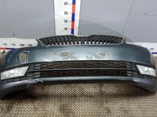 бампер передний Skoda Rapid 1 поколение 2014, 1.6 л., дизель, АКПП, хетчбэк 5 дв., 5JA807221