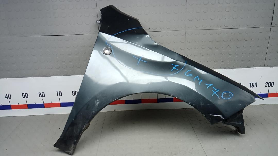 крыло переднее правое Skoda Rapid 1 поколение 2014, 1.6 л., дизель, АКПП, хетчбэк 5 дв., 5JA821022C - фото №1