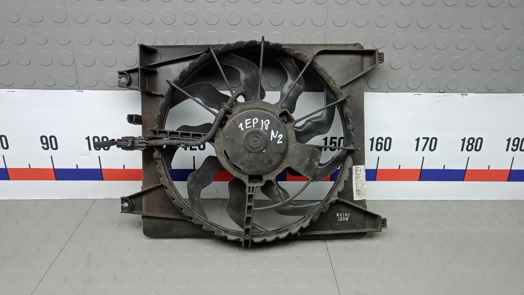 вентилятор радиатора Hyundai H-1 Starex 1997 2015, 2.5 л., дизель, МКПП, микроавтобус - фото №1