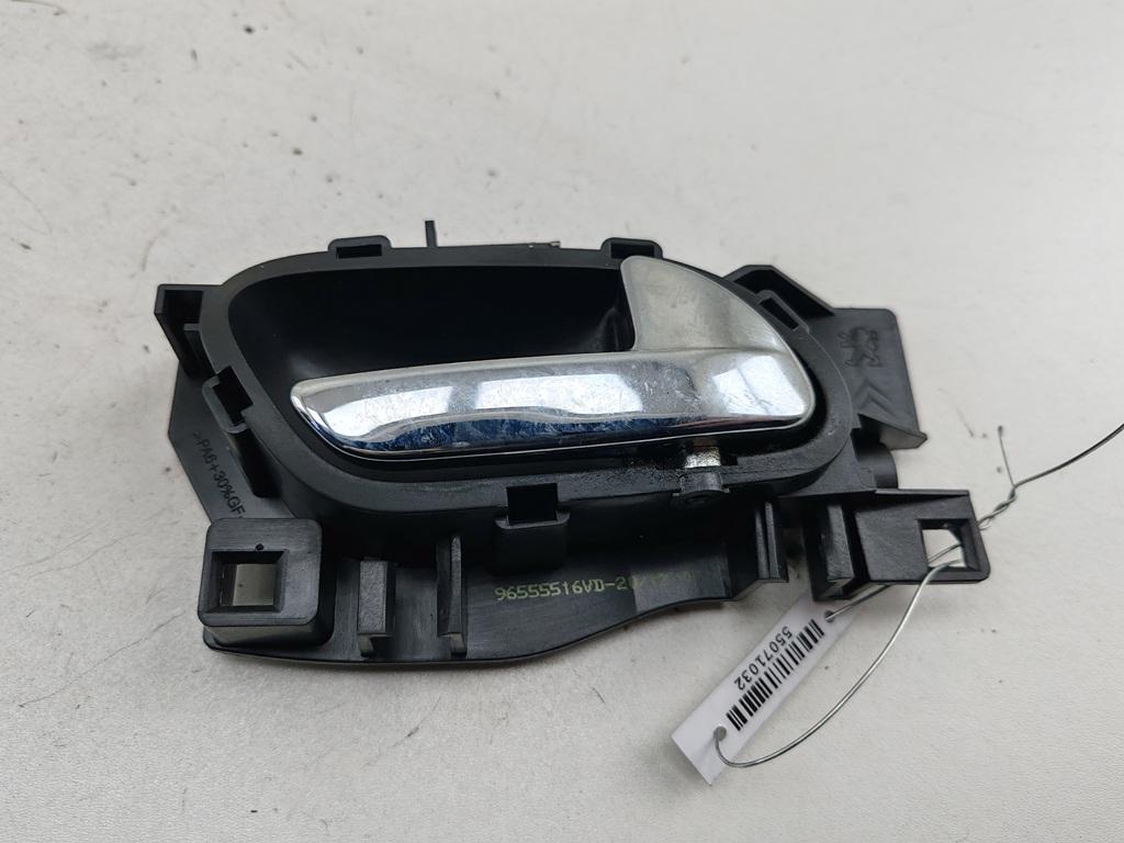ручка внутренняя передняя правая Peugeot 207 2008, 1.6 л., бензин, МКПП, серый, универсал, 96555516