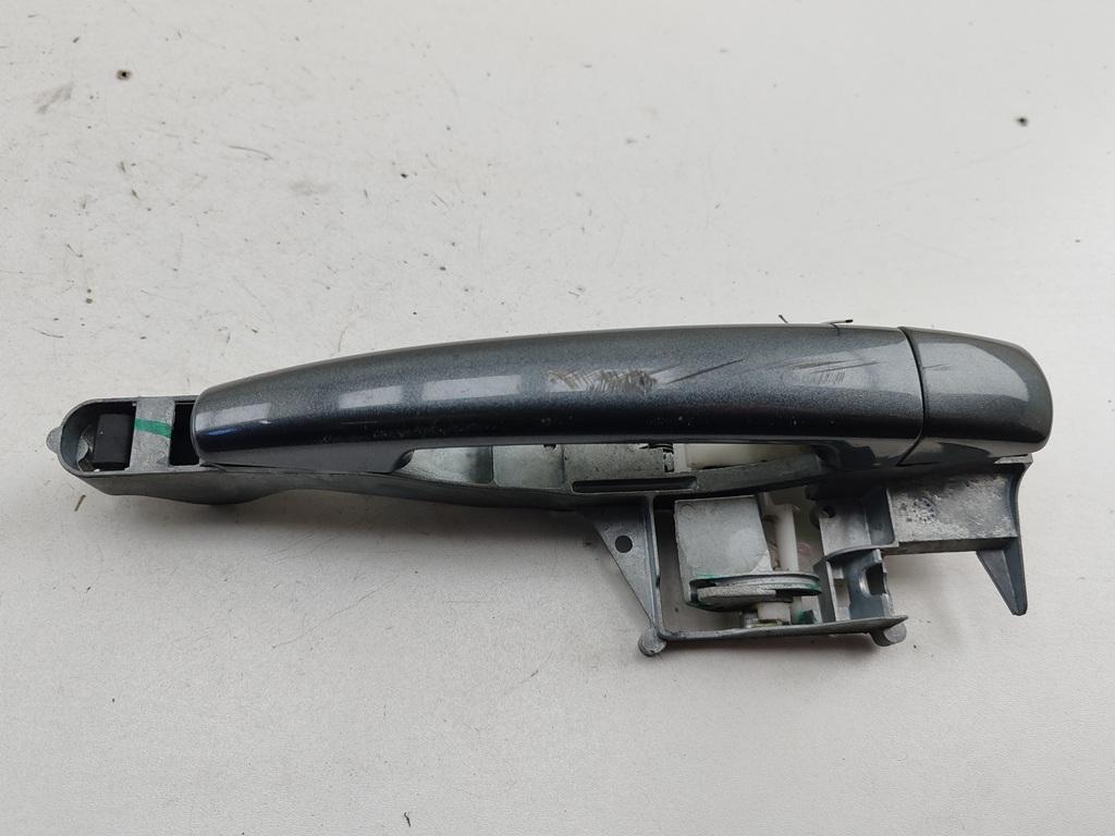ручка наружная передняя правая Peugeot 207 2008, 1.6 л., бензин, МКПП, серый, универсал