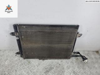 радиатор кондиционера Volkswagen Touran 1 поколение 2003, 1.6 л., бензин, МКПП, чёрный, минивэн, 1T0820411B
