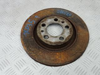 диск тормозной передний Skoda Octavia 2 поколение (A5) 2005, 1.9 л., дизель, МКПП, хетчбэк 5 дв., 1J0615301E