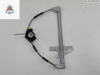 стеклоподъемник электрический передний правый Peugeot 307 1 поколение 2004, 1.6 л., бензин, МКПП, синий, хетчбэк 5 дв., 9634456880