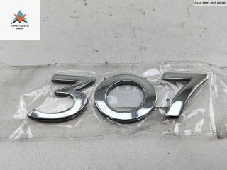 эмблема Peugeot 307 1 поколение 2004, 1.6 л., бензин, МКПП, синий, хетчбэк 5 дв.