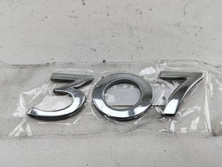 эмблема Peugeot 307 1 поколение 2004, 1.6 л., бензин, МКПП, синий, хетчбэк 5 дв.